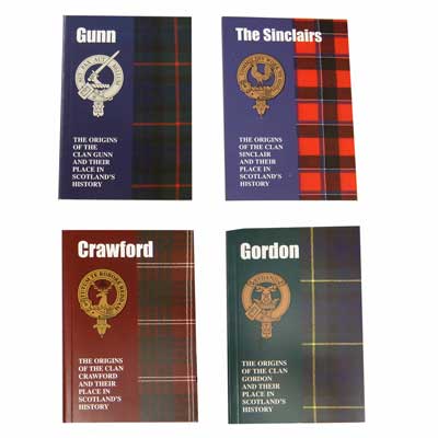 Irish & Scottish Clan Mini Books